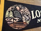 Vintage Lost River New Hampshire 12 Inch Felt Pennant Excellent Condition 1954