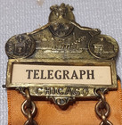 1940 Democrat National Convention Telegraph Operator Medal Fdr Badge
