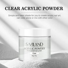 Saviland Acrylic Powder Clear 150g Professional Nail System