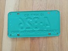 Northwest Territories Canada License Plate 1965