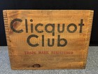 Vintage Clicquot Club Wood Crate Dovetail Early Soda Box 16 75x12 5x12 75 Vt