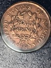 1804 Draped Bust Half Cent   Crosslet 4  Variety Fine Condition 