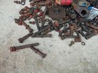 Farmall Super M Sm Ih Tractor Assortment Of Nuts Bolts Parts Pieces