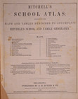 Antique 1861 Map   Gulf   Southeast Atlantic States By S  A  Mitchell  12x18 