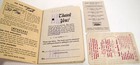 Vintage Sachs Quality Stores Credit Charge Card   Payment Book 1940 s