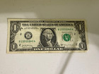 2017a -  1 One Dollar Bill Fancy Serial Number Note 15555940 - 4 In A Row 5 s