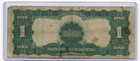 1899 Black Eagle Us Large Silver Certificate  1 Note One Dollar Blue Seal Cn1123