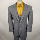 Vtg 70s Grand Entry Suit Western Mens 44 Jacket 38 29 Pants Leisure Polyester