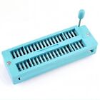 Universal Zif Socket 14 18 20 24 28 32 40 48pin Ic Socket Test Female Adapter
