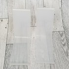 2 Piece 1 Pair Clear Acrylic Shoe Store Display Stands New W  Protective Film On