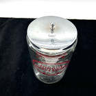 Vintage Glasco Glass Medical Apothecary Jar Tongue Depressor With Lid 7   