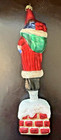 Christopher Radko Ornament - Vintage 1998 - Santa On Chimney - Rare 
