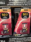 Duracell Tri-power 5000 Lumens Rechargeable Led Lantern  Solar  Usb-c - New 