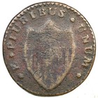 1787 M 52-i R-3 New Jersey Colonial Copper Coin