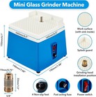 Stained Glass Grinder 4200 Rpm Mini Glass Grinder Machine With 5 8  Grinder Bit