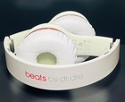 Beats By Dr  Dre Wireless Headphones - White   with New Earmuffs 