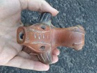 Pre Columbian Clay Pottery Flute Bird Ocarina Costa Rica Zoomorphic