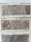 Vintage Tandy Craftaid Leather Billfold Patterns Lot Baron Boys Wallet Kits  9 