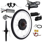 26  48v E-bike Electric Bicycle Rear Wheel Ebike Hub Motor Conversion Kit 1000w