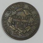 Bargain 1835 Classic Head Half Cent Extra Fine 1 2-cent