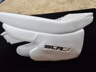 Jarry Penguins Vaughn Slr4 White Yellow Black New Goalie Catcher Nhl Pro Stock