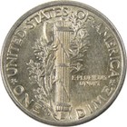 1944 D Mercury Silver Dime Au About Uncirculated 10c Coin Collectible