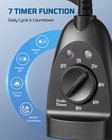 Dewenwils Outdoor Timer Outlet Waterproof  Heavy Duty Outdoor Light Timer 60hz