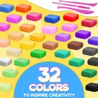 Air Dry Clay - 32 Colors Modeling Clay Kit With 3 Sculpting Tools
