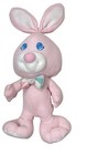 Vtg Fisher Price Cozies Pink Bunny Toy Thermal Waffle Weave Stuffed Plush 1994