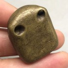 Old Chinese Tibetan Buddhist Yellow Lima Copper Four-armed Guanyin Tsa Tsa Mold