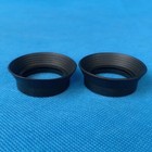 2 Pc Binocular Microscope Eyepiece Cup Rubber Eye Lens Guard Shield For 29-36mm