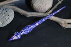 Handmade Wooden Spindle     Hand-painted Russian Folk Art Drop Spindle     11 