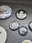 Lot Of Vintage Button Pins J