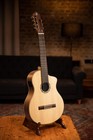 Family Series Pro 7 String Solid Top Acoustic Electric Classical Guitar With Bag