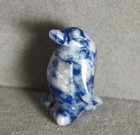 Blue Sodalite Penguin Totem Spirit Animal Carving Healing Fetish Figurine 9721