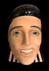 Vintage Clay Art 1980 s Elvis Presley Face Mask Wall Art San Francisco 3-d 8x6