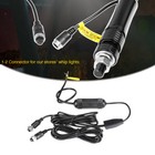 Whip Light Connector For Ours  Pair 2 3 4 5 6ft Spiral Whip Lights Atv Utv 12v