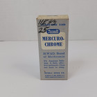 Vintage 1 2oz Mercurochrome Bottle Rexall First Aid Antiseptic
