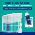 Pur Plus Dispenser Water Purifier Filtration System Bpa-free Filters 30-cup