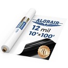Alorair 12 Mil Crawl Space Vapor Barrier 10x100  Plastic Sheeting Encapsulation