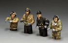 Ws357 German Tank Commanders Set King   Country Model Toy Soldiers - Retired