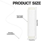 2 Pcs Fishing Bait Elastic Thread Invisible String 0 2mm  White