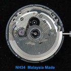 Seiko  tmi  Malaysia Made Nh34 Gmt Movement Date At 3