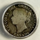 1858 Queen Victoria Canada 5 Cents - Icg G6 - Free Shipping