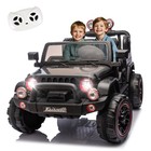 2 Seater Kids Electric Car 24v Ride On Toy Battery Power Wheel Truck With Remote
