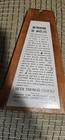 Vintage 1940 s Seth Thomas Metronome De Maelzel Woodmade In Usa Works