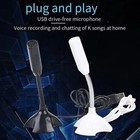 Usb Microphone For Laptop And Computers Adjustable Studio Singing Gaming