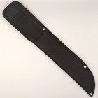 Knife Sheath   Durable Black Nylon Belt Pouch - Fits Fixed-blades Up To 8 