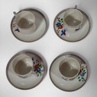 Vtg Crockery Importers Newington Ct Occupied Japan Demitasse Cup Saucer Set   4 
