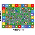 Mishareal Kids Play Mat  Soft Car Track Rug Educational Playmat Nursery Rugs